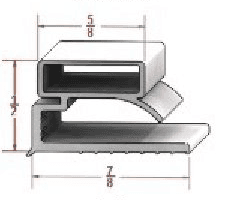 S-U gasket profile